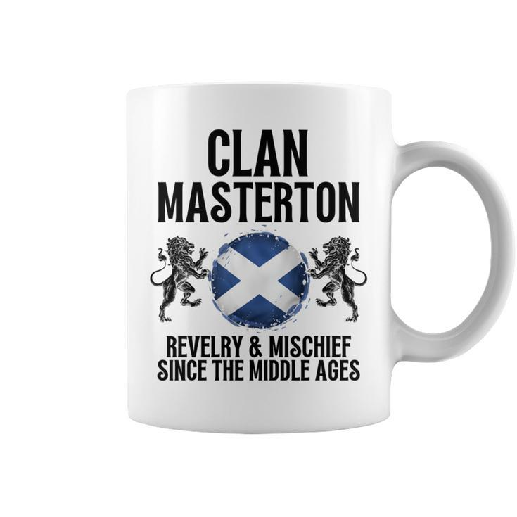 Masterton Clan Scottish Family Name Scotland Heraldry Coffee Mug