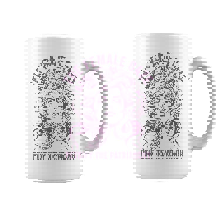 Medusa The Female Gaze Petrify The Patriarchy Coffee Mug