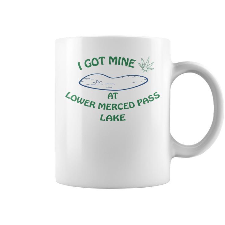 I Got Mine At Lower Merced Pass Lake Coffee Mug