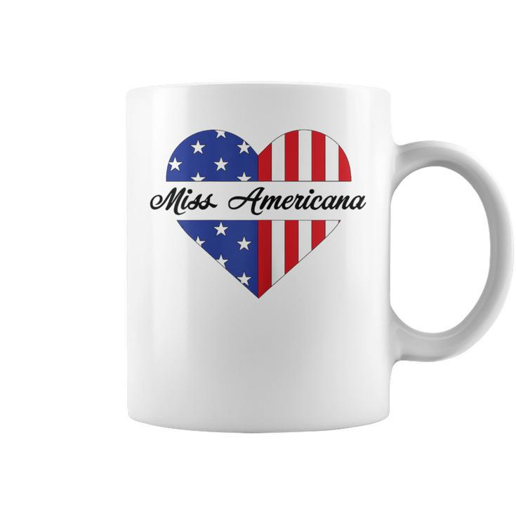 Miss Americana 4Th Of July Eras Swift Patriotic Coffee Mug