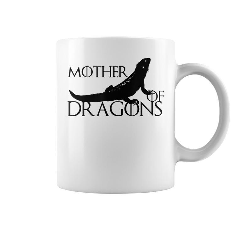 Mother Of Bearded Dragons Beardie Mom Reptile Pet Queen Coffee Mug
