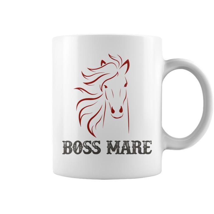 Horse Boss Mare Chesnut Coffee Mug