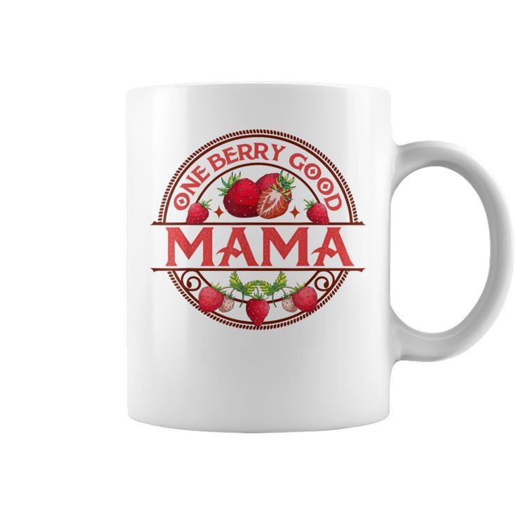 Mother’S Day Strawberry Mom Motherhood One Berry Good Mama Coffee Mug
