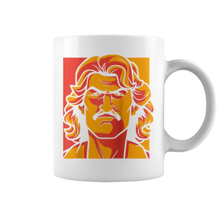 Mullet Poster Pride Redneck Mullet Coffee Mug