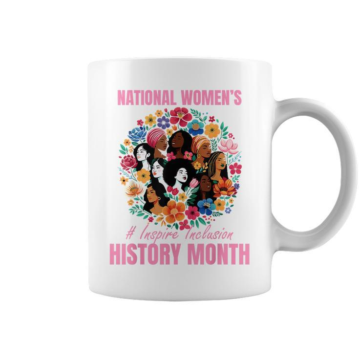 National Women's Day 2024 Inspire Inclusion History Month Coffee Mug