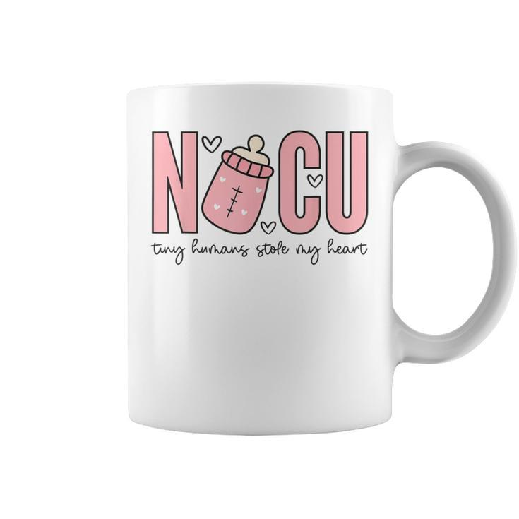 Nicu Nurse Valentine's Day Tiny Humans Stole My Heart Coffee Mug