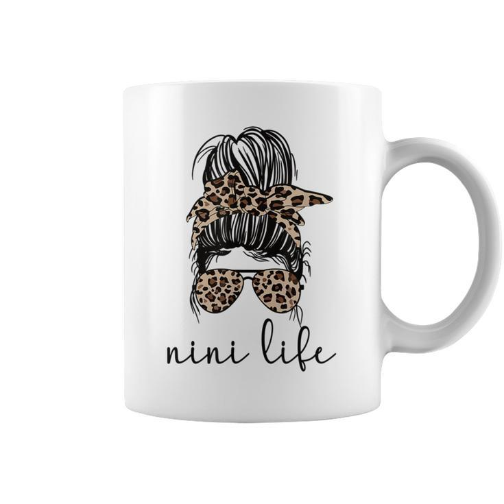 Nini Life Blessed Nini Grandmother Nini Grandma Coffee Mug