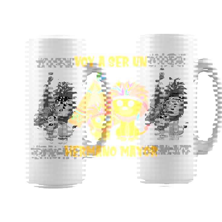 Niñosoy A Ser Un Hermano Mayor León Indio Futuro Embarazo Idea Taza de café