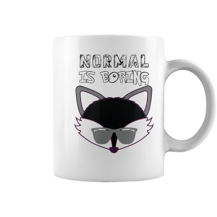 Normal Is Boring Quote Coffee Mug