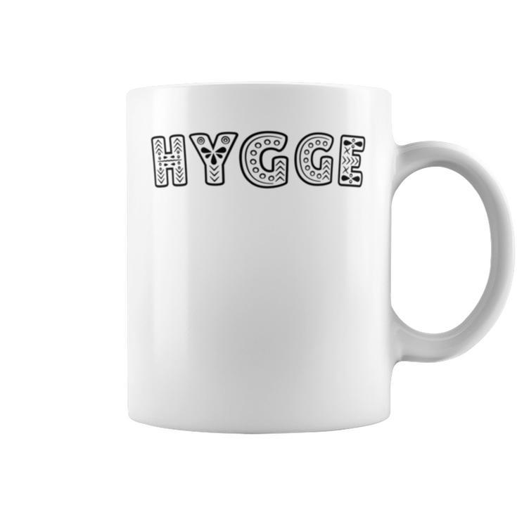 Norwegian Pattern Hygge Lifestyle Cozy Winter Coffee Mug