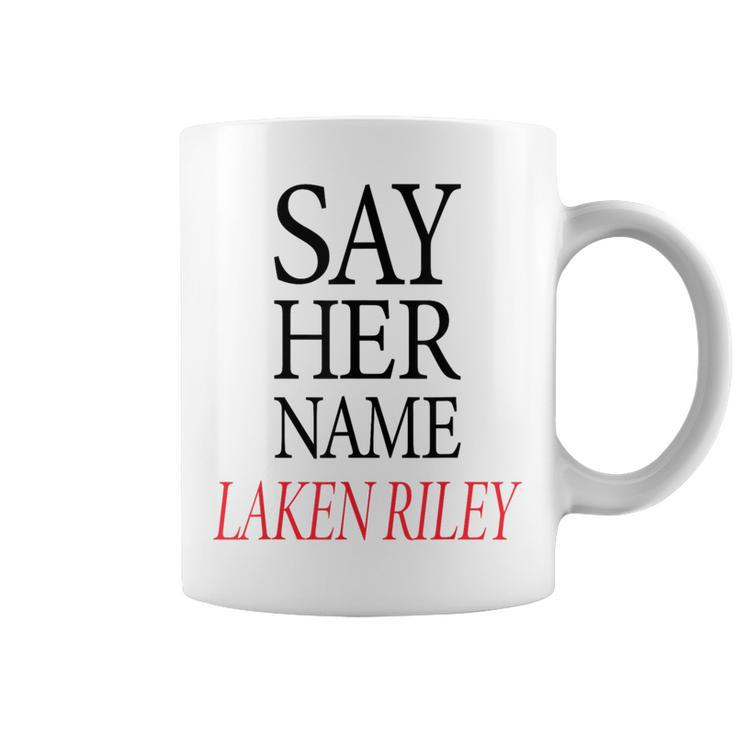 Official Say Her Name Laken Riley Apparel Coffee Mug