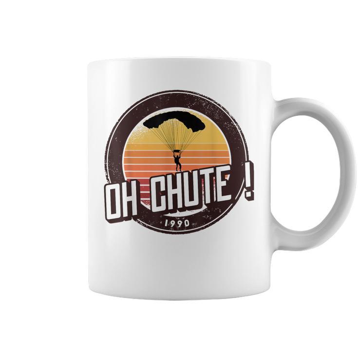 Oh Chute Vintage Parachute Coffee Mug