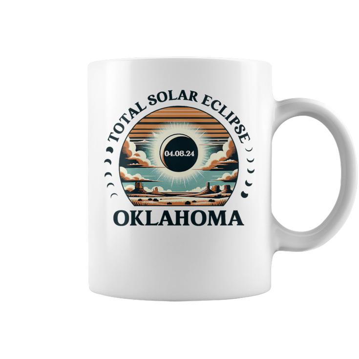 Oklahoma Eclipse 40824 America Total Solar Eclipse 2024 Coffee Mug