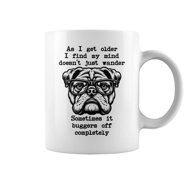 As I Get Older Women Retirement Fathers Day Dog Coffee Mug