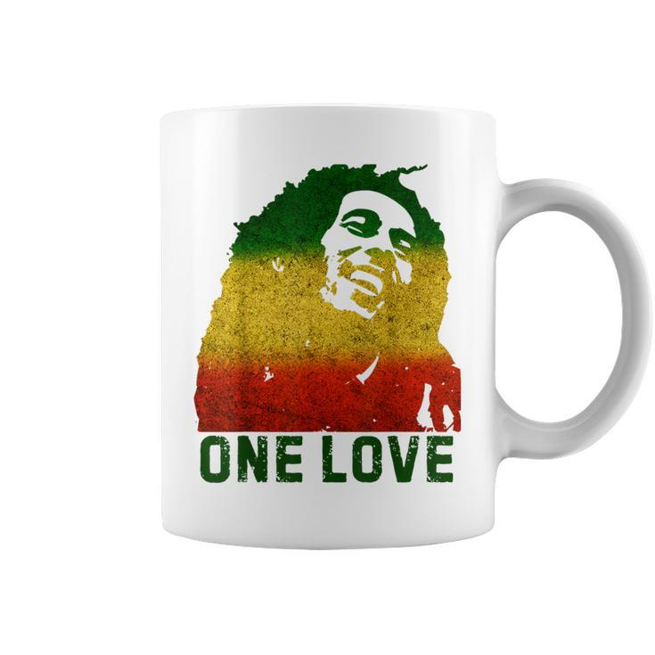 One Reggae Love Reggae Music Lover Jamaica Rock Roots Coffee Mug