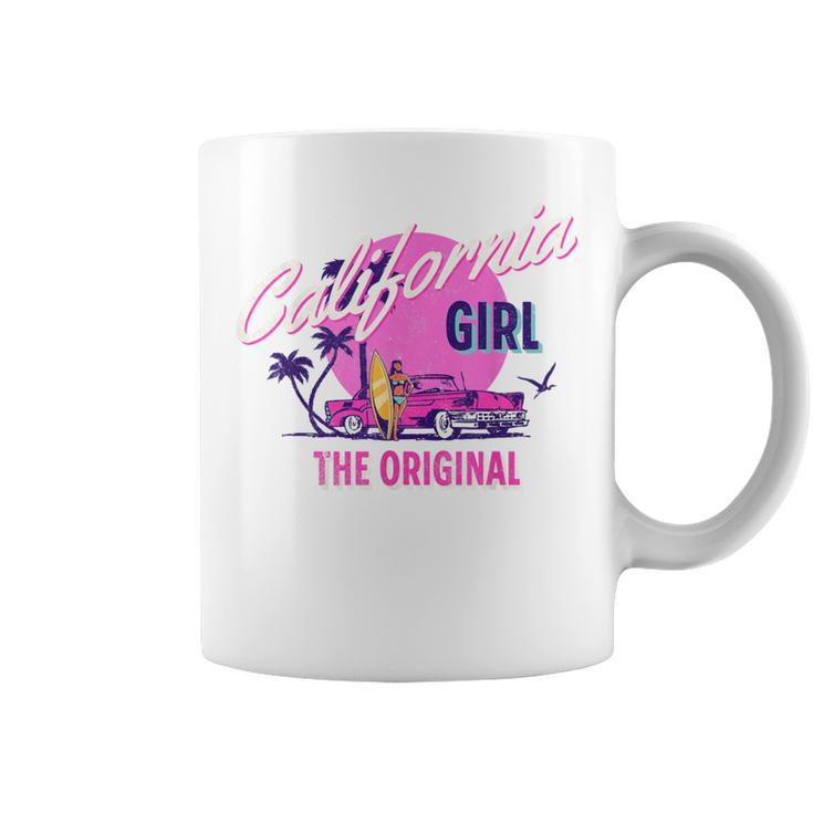 The Original California Girl Cute Pink Girly California Coffee Mug