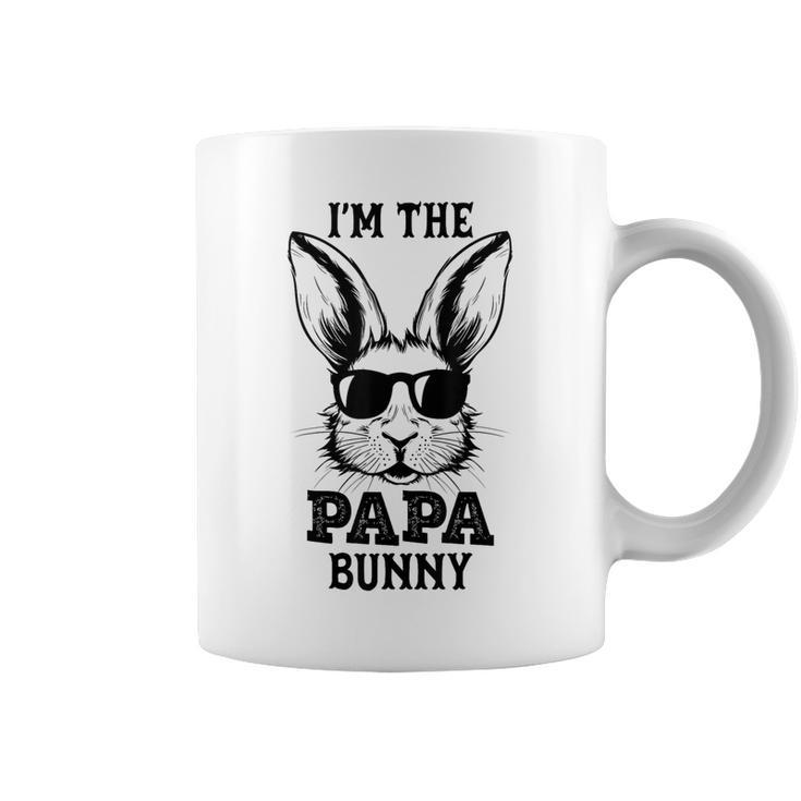 Papa Bunny Matching Family Group Easter Day Coffee Mug
