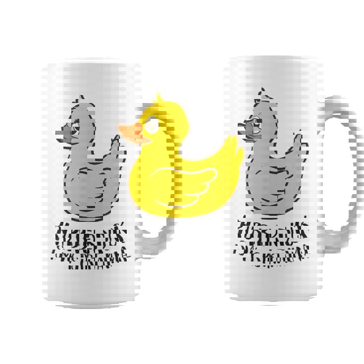 Pato De Goma Espíritu Animal Pato Taza de café