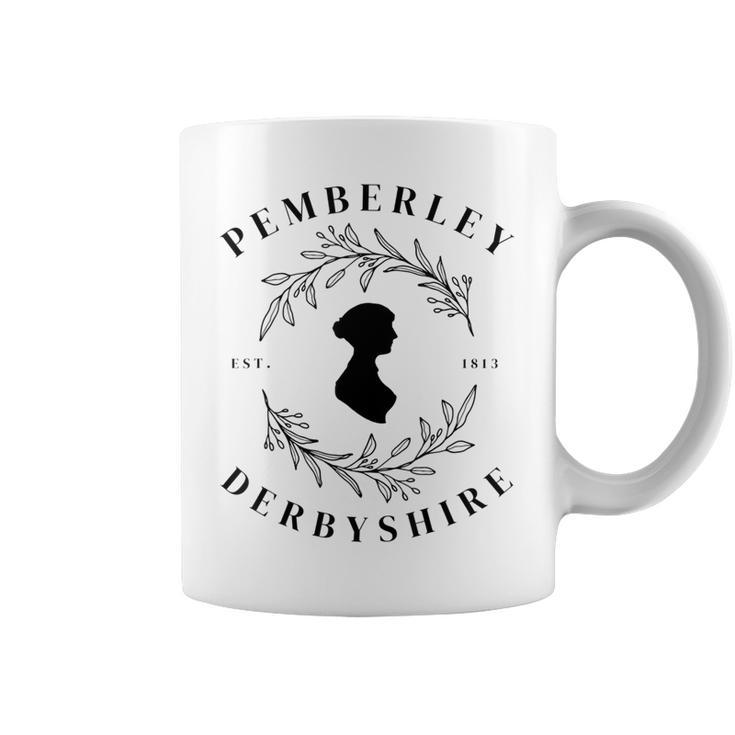 Pemberley Derbyshire 1813 Pride And Prejudice Jane Austen Coffee Mug