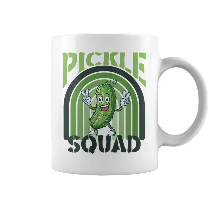 Pickle Squad Foodie For Pickle Fanatics Coffee Mug