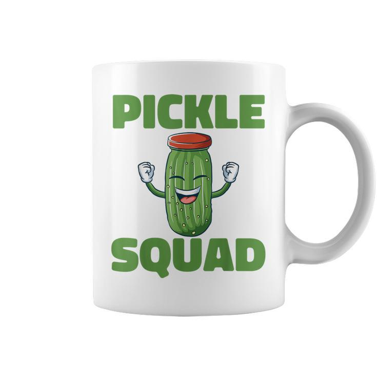 Pickle Squad Foodie Vegan Dill Pickle Adult Pickle Squad Coffee Mug