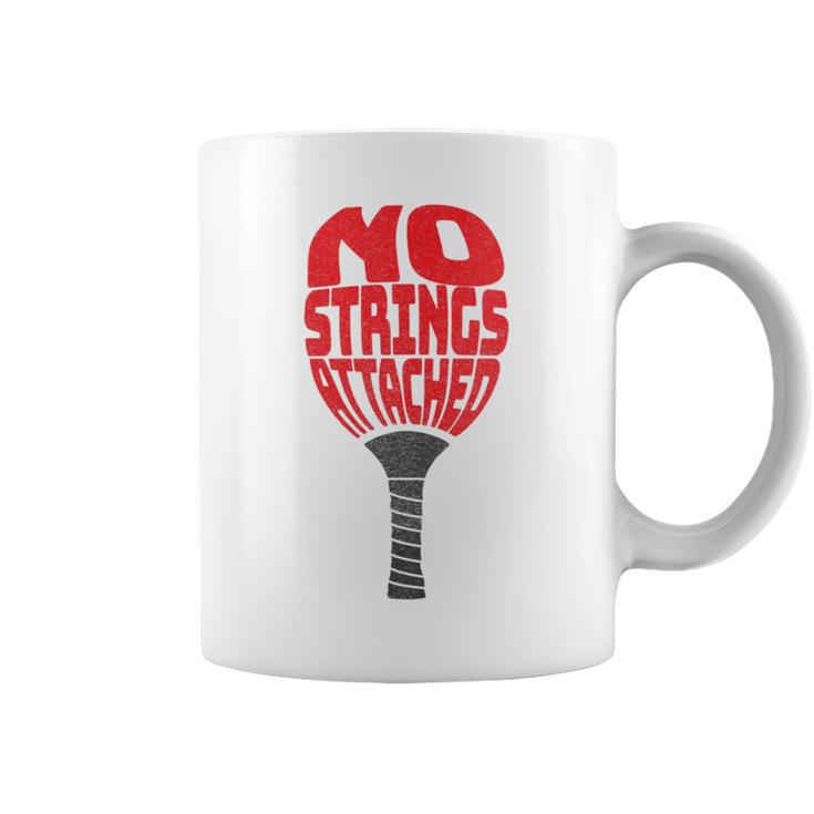 Pickleball No Strings Paddle Coffee Mug