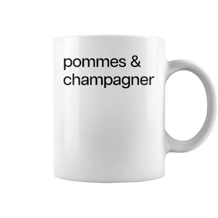 Pommes & Champagner X Liebe Champagne Frites Love Fun Tassen