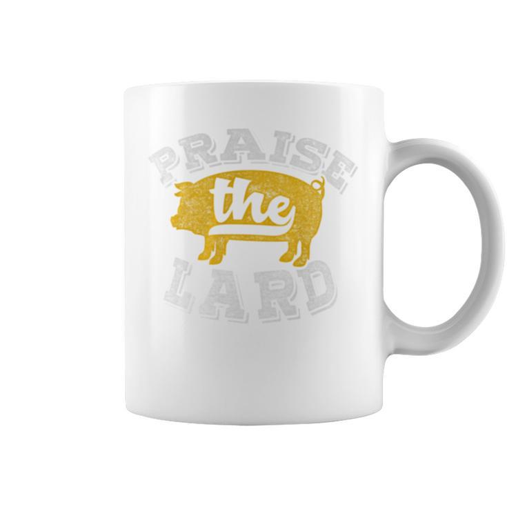 Praise The Lard Barbecue Fathers Day Coffee Mug