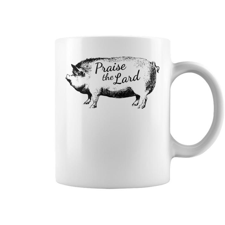 Praise The Lard Bbq Pig Coffee Mug