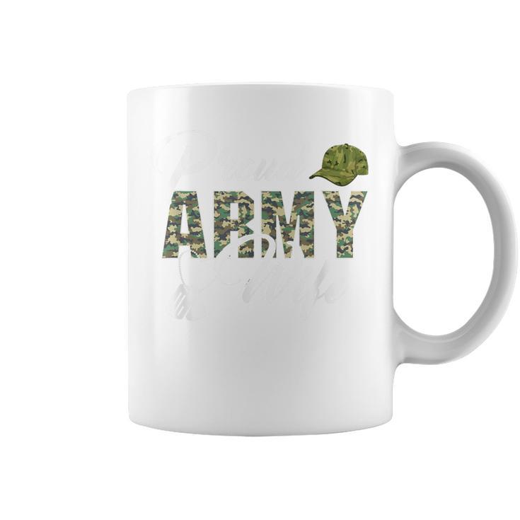 Proud Army Wife Of Us Military Soldier Coffee Mug