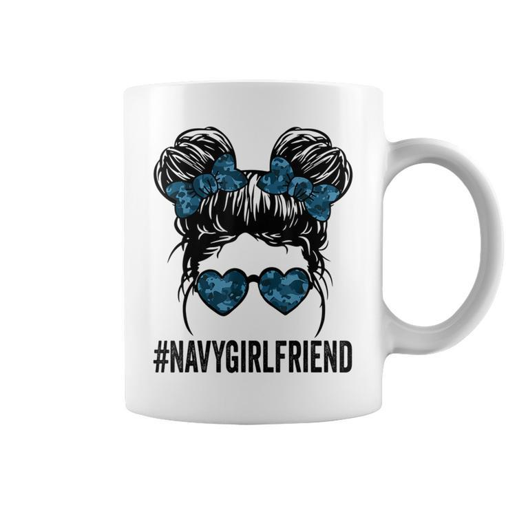 Proud Navy Girlfriend For Proud Navy Women Coffee Mug
