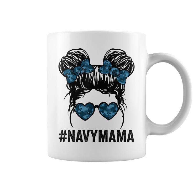 Proud Navy Mama  For Moms Navy Women Proud Mom Coffee Mug