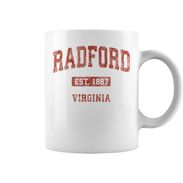 Radford Virginia Va Vintage Athletic Sports Coffee Mug