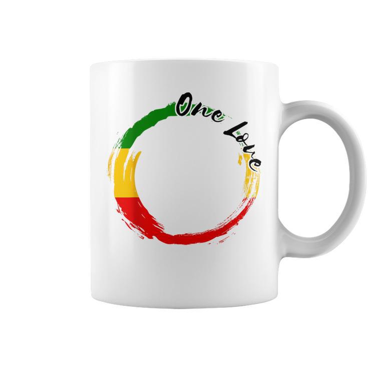 Rastafari Roots Jamaican One Love Reggae Rasta Reggae Coffee Mug