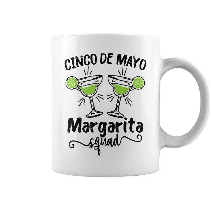 Retro Cinco De Mayo Fiesta Margarita Squad Coffee Mug