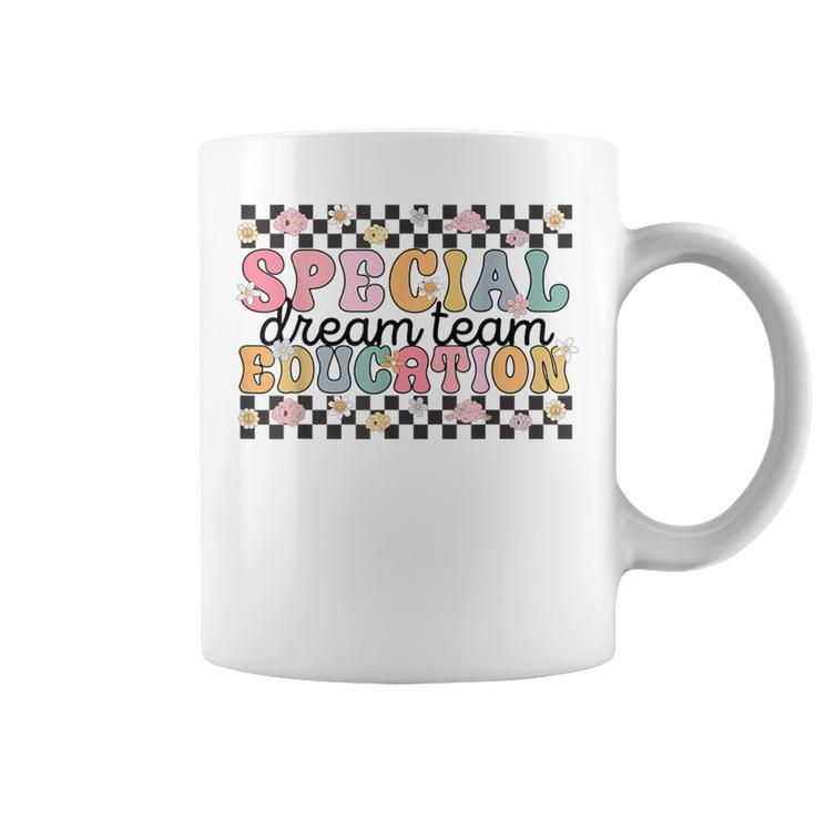 Retro Special Education Dream Team Sped Teacher Lover Coffee Mug