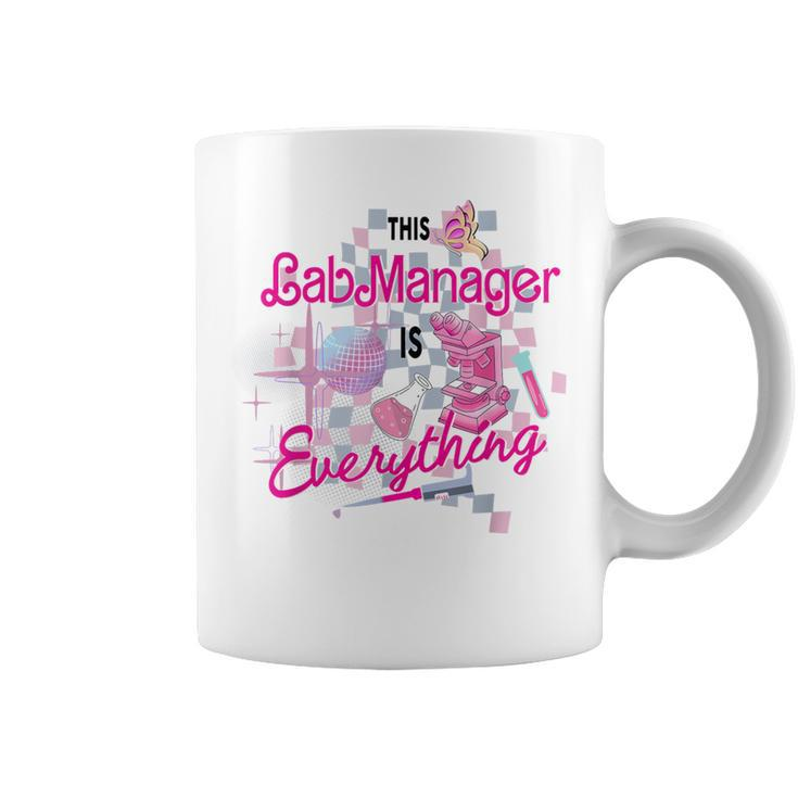 Retro This Lab Manager Is Everything Lab Week 2024 Coffee Mug
