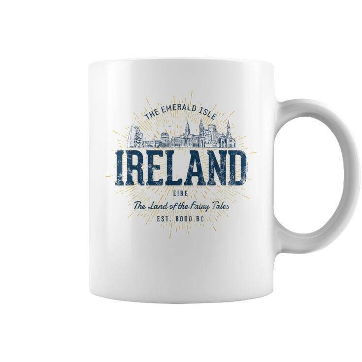Retro Style Vintage Ireland Coffee Mug