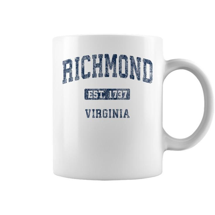 Richmond Virginia Va Vintage Athletic Sports Coffee Mug