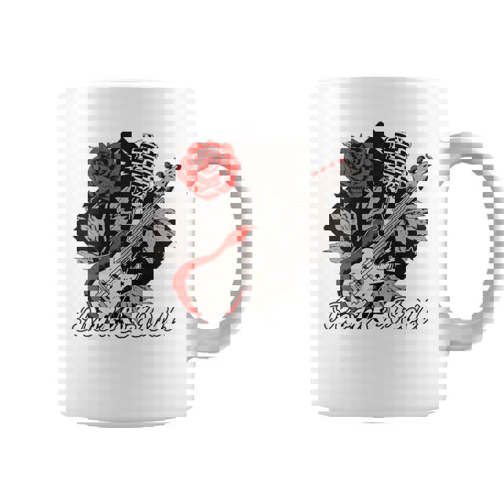 Rockabilly Rockabellaintage Rockera Rock & Roll Sin Mangas Taza de café