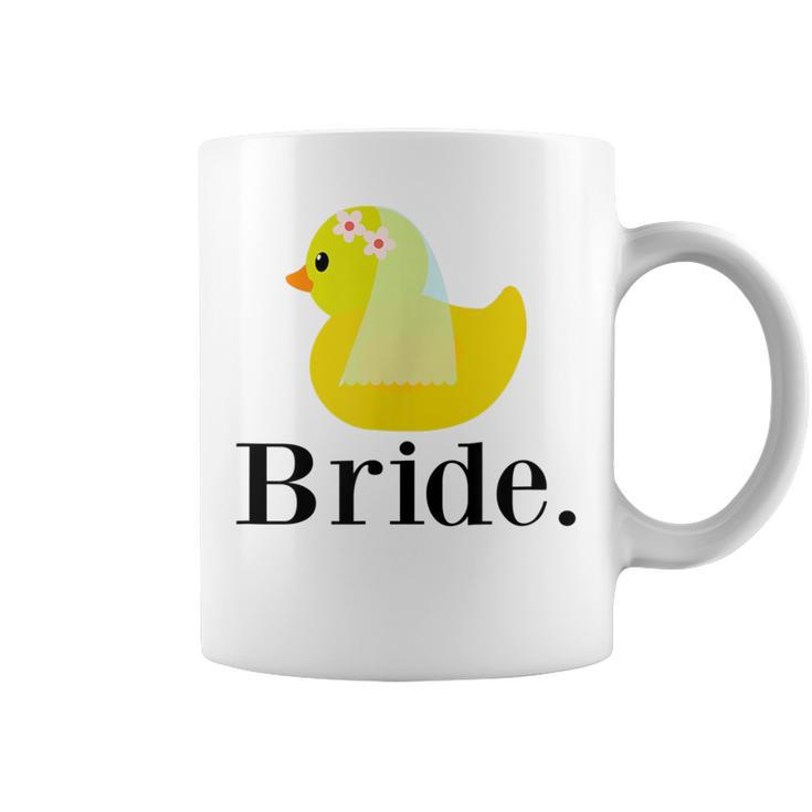 Rubber Duck Bride Coffee Mug