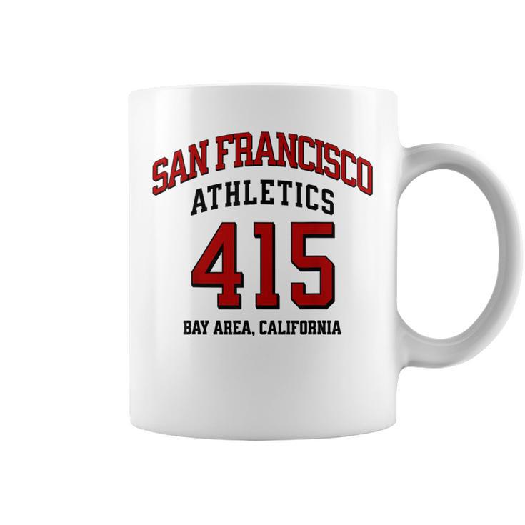 San Francisco Athletics 415 The Bay Area Ca Area Code 415 Coffee Mug