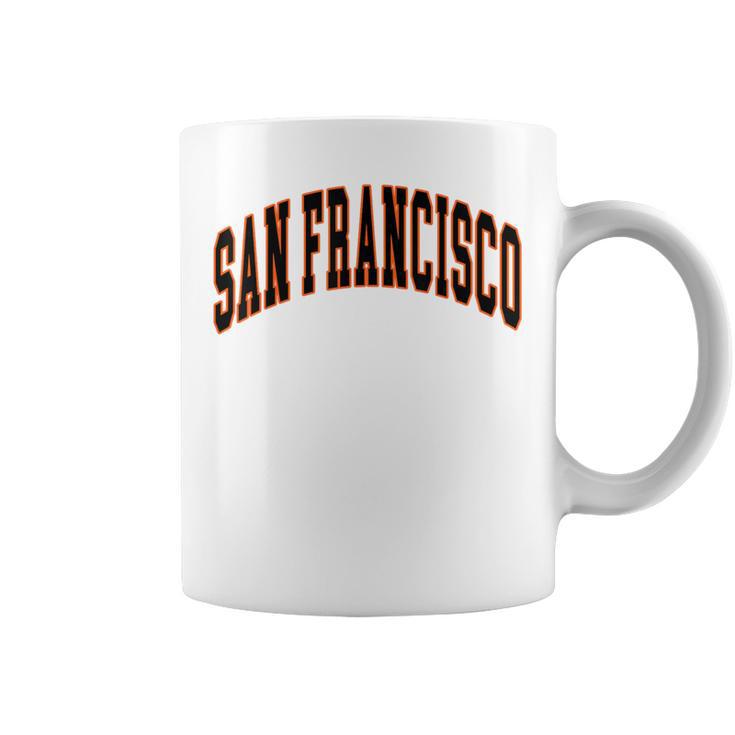 San Francisco Text Coffee Mug