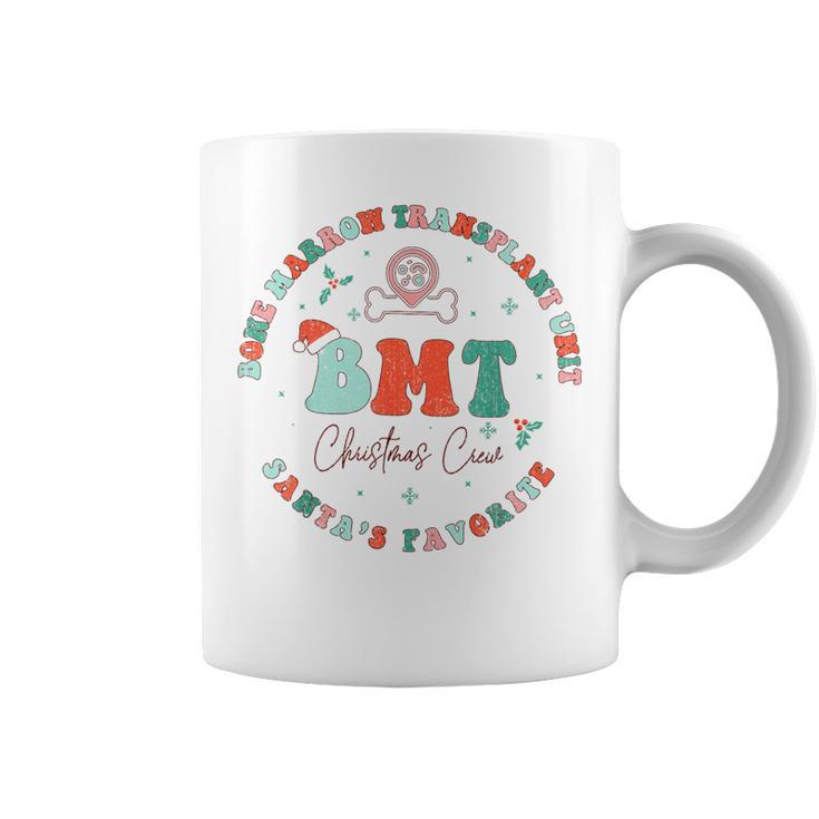 Santa's Favorite Bmt Christmas Crew Bone Marrow Transplant Coffee Mug