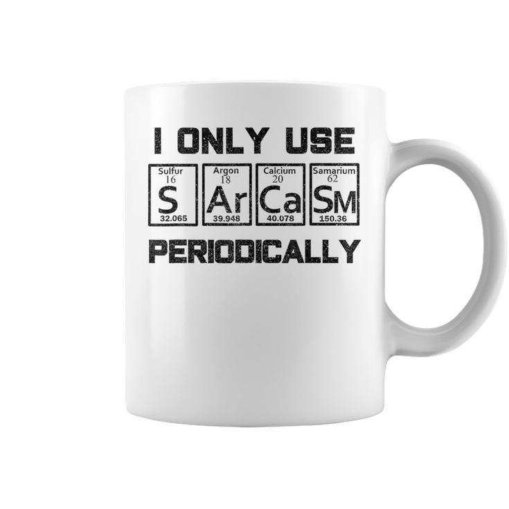Sarcasm Periodic Table Element Science Joke Coffee Mug