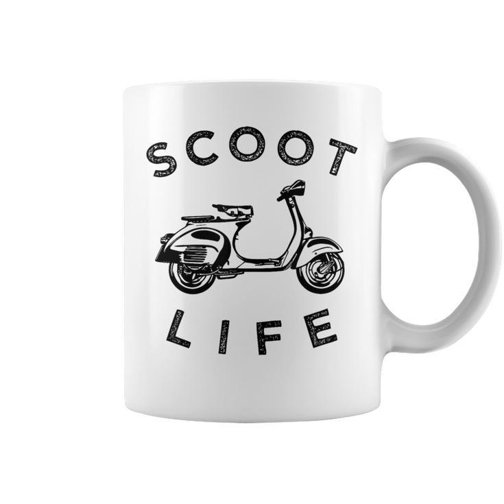 Scoot Life Scooter Fun Moped Graphic Coffee Mug