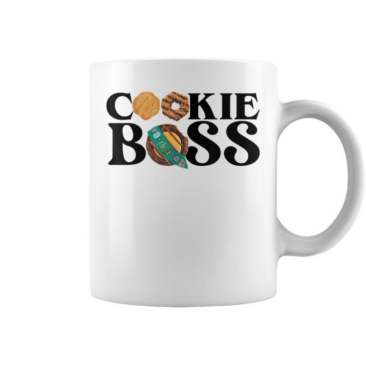Scout Cookie Boss Family Girl Troop Leader Coffee Mug