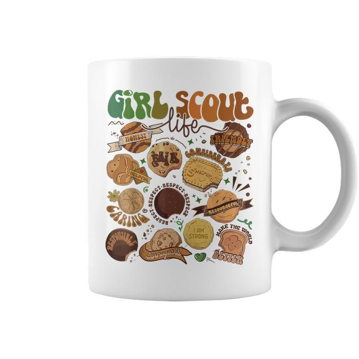 Scout Girl Cookie Dealer Girl Troop Leader Scout Dealer Coffee Mug
