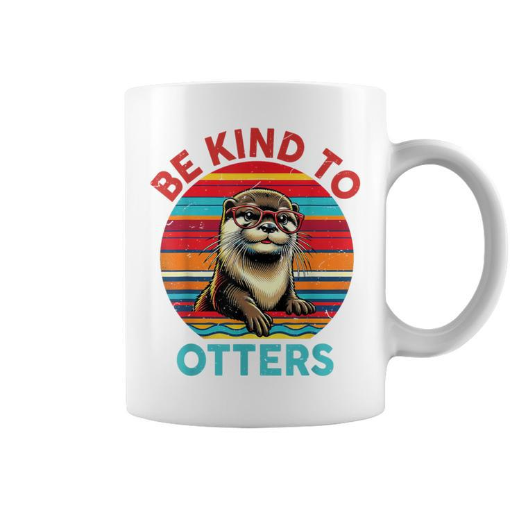 Sea Otter T Be Kind To Otters Lover Kid Girl Coffee Mug