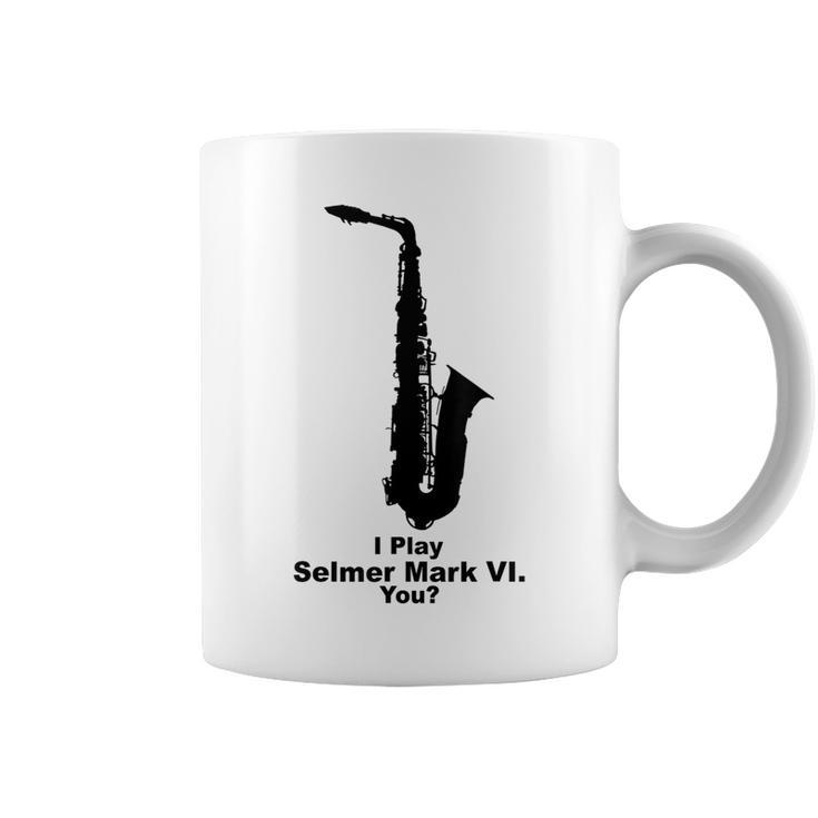 Selmer Mark Vi Saxophone Theme Coffee Mug